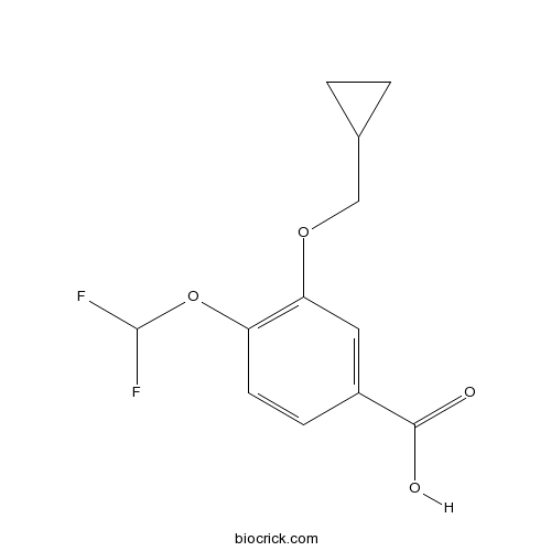 3-Cyclopropylmethoxy-4-difluoromethoxybenzoic acid