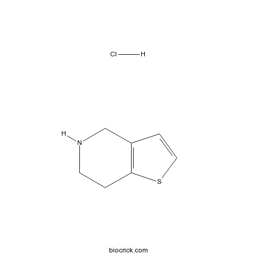 4,5,6,7-Tetrahydrothieno [3,2,c]pyridine hydrochloride