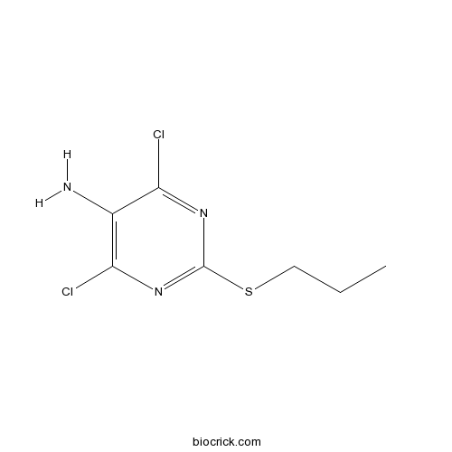 4,6-Dichloro-2-(propylthio)pyrimidin-5-amine