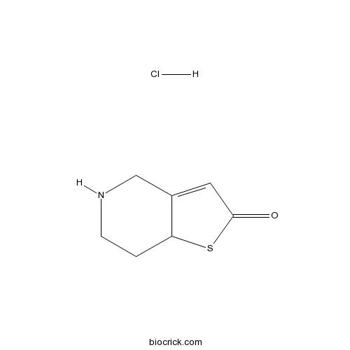 5,6,7,7a-Tetrahydrothieno[3,2-c]pyridine-2(4H)-one hydrochloride