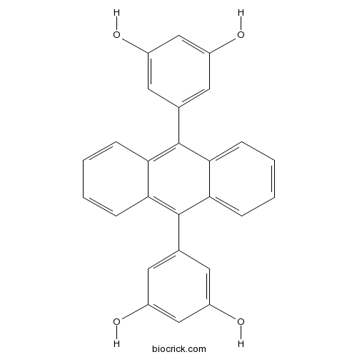 9,10-Bis(3,5-dihydroxyphenyl)anthracene