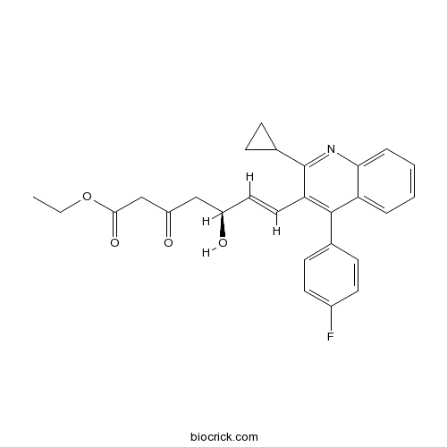 Dehydropitavastatin ethyl ester