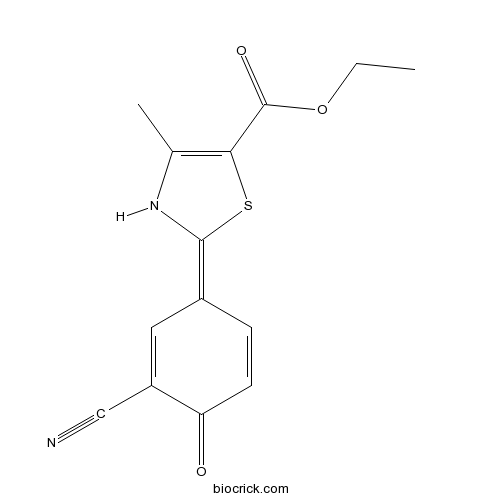 Ethyl 2-(3-cyano-4-hydroxyphenyl)-4-methyl-1,3-thiazole-5-carboxylate