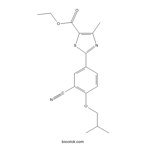 Ethyl 2-(3-cyano-4-isobutoxyphenyl)-4-methyl-5-thiazolecarboxylate