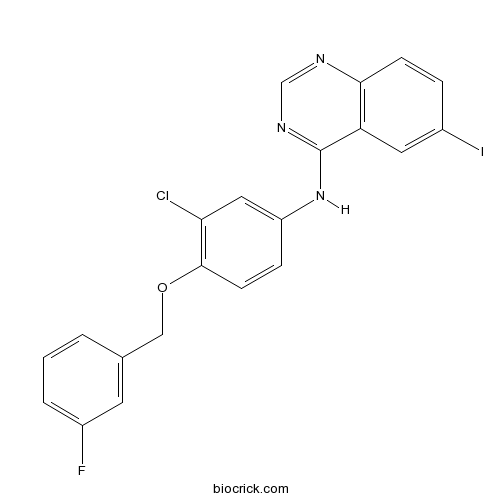 N-[3-Chloro-4-(3-fluorobenzyloxy)phenyl]-6-iodoquinazolin-4-amine