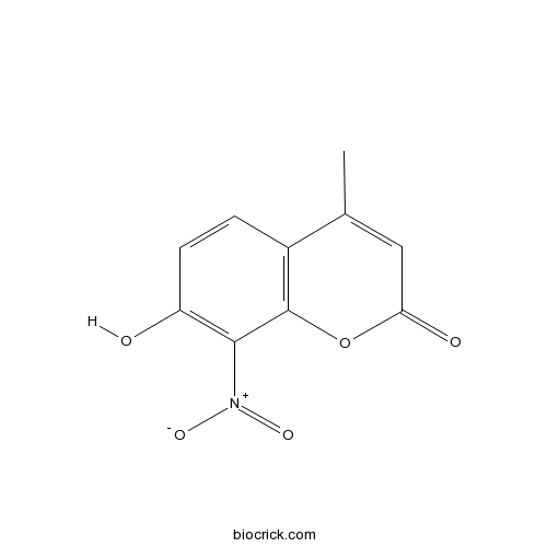 7-Hydroxy-4-Methyl-8-Nitrocoumarin