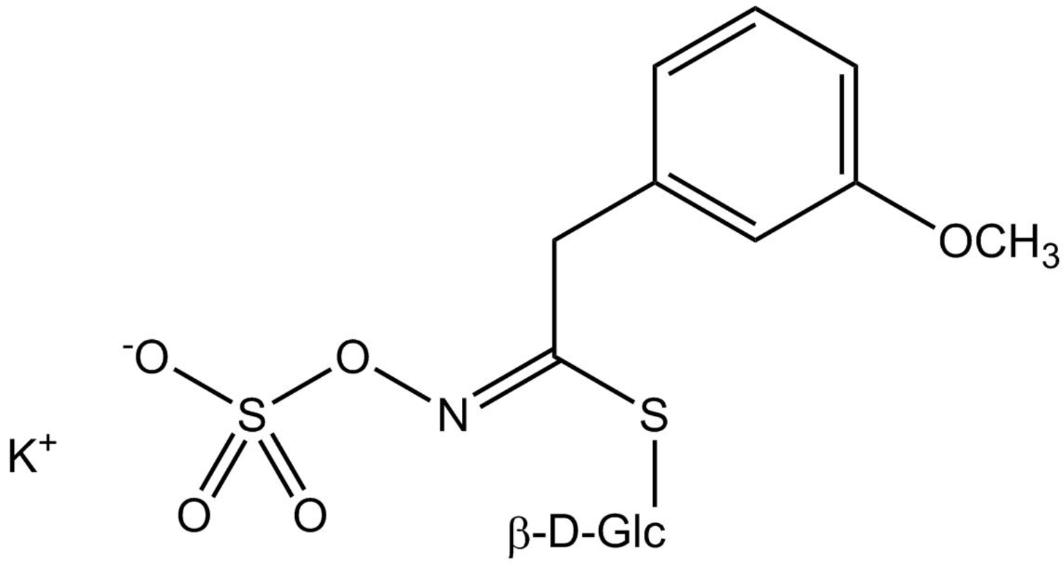 Glucolimnanthin potassium salt