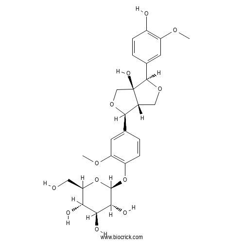 8-Hydroxypinoresinol 4'-glucoside