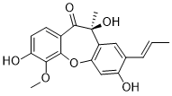 (7'E,8S)-2',4,8-Trihydroxy-3-methoxy-2,4'-epoxy-8,5'-neolign-7'-en-7-one