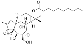 6α,7α-Epoxy-5β-hydroxy-12-deoxyphorbol 13-decanoate