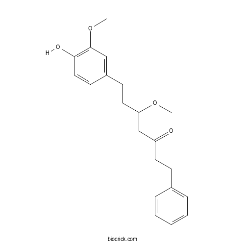 7-(4-Hydroxy-3-methoxyphenyl)-5-methoxy-1-phenylheptan-3-one