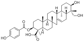 3β-(4-Hydroxybenzoyloxy)-21β,29-dihydroxyserrat-14-en-24-oic acid