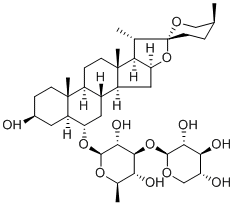 Neochlorogenin 6-O-β-D-xylopyranosyl-(1→3)-β-D-quinovopyranoside