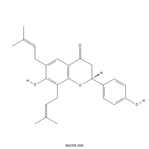 7,4'-Dihydroxy-6,8-diprenylflavanone