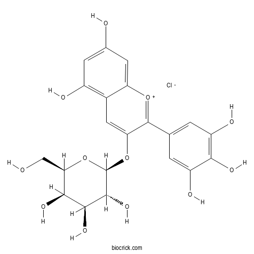 Delphinidin-3-galactoside chloride