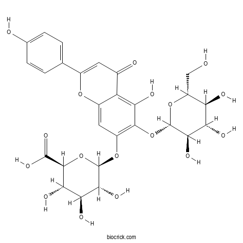 6-hydroxyapigenin-6-O-β-D-glucoside-7-O-β-D-glucuronide