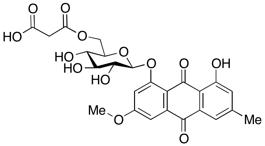 Physcion 8-O-(6′-methylmalonyl)-glucopyranoside