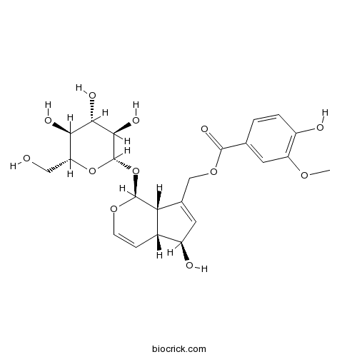 10-O-Vanilloylaucubin