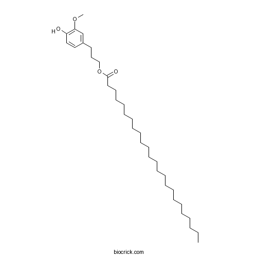 3-(4-Hydroxy-3-methoxyphenyl)propyl tetracosanoate