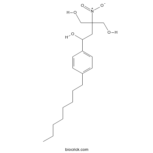 3-(Hydroxymethyl)-3-nitro-1-(4-octylphenyl)-1,4-butanediol