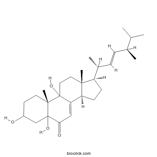 3,5,9-Trihydroxyergosta-7,22-dien-6-one