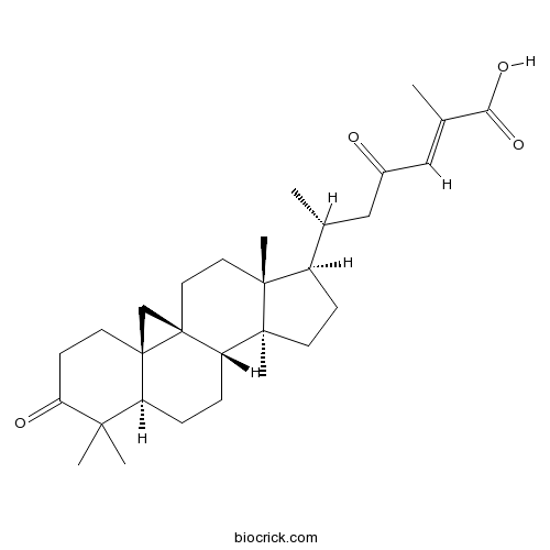 3,23-Dioxo-9,19-cyclolanost-24-en-26-oic acid