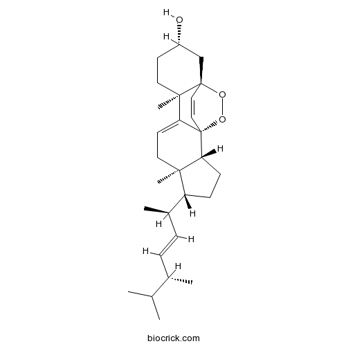 5,8-Epidioxyergosta-6,9(11),22-trien-3-ol