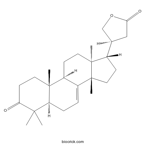 3-Oxo-24,25,26,27-tetranortirucall-7-en-23,21-olide