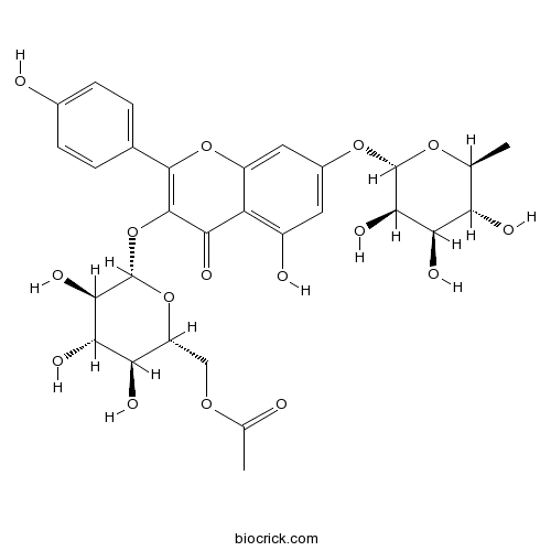 Kaempferol 3-O-(6''-O-acetyl)glucoside-7-O-rhamnoside