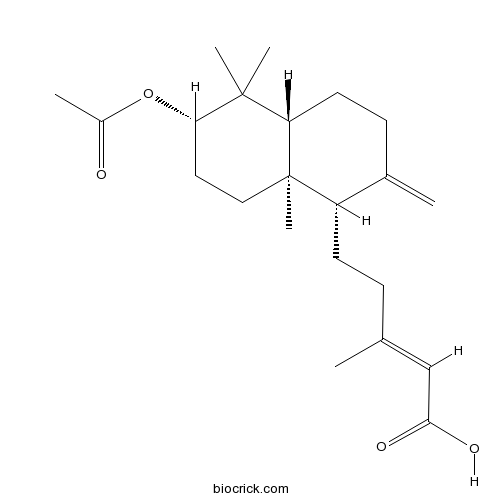 3-Acetoxy-8(17),13E-labdadien-15-oic acid