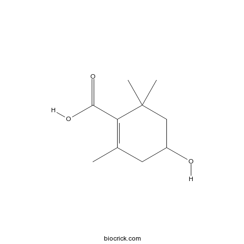 4-羟基-2,6,6-三甲基-1-环己烯羧酸