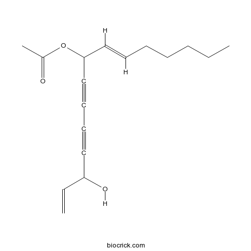 8-Acetoxypentadeca-1,9Z-diene-4,6-diyn-3-ol