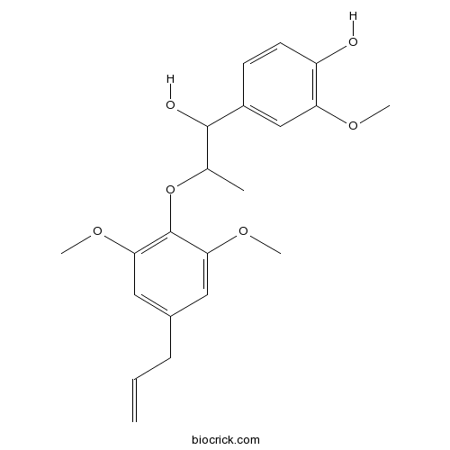 1-(3,4-dimethoxyphenyl)-2-(4-allly-2,6-dimethoxyphenoxy)propan-1-ol