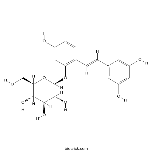 氧化白藜芦醇-2-O-D-吡喃葡萄糖苷