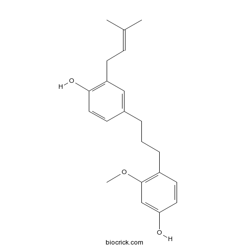 1-(4-羟基-2-甲氧基苯基)-3-(4-羟基-3-异戊烯基苯基)丙烷