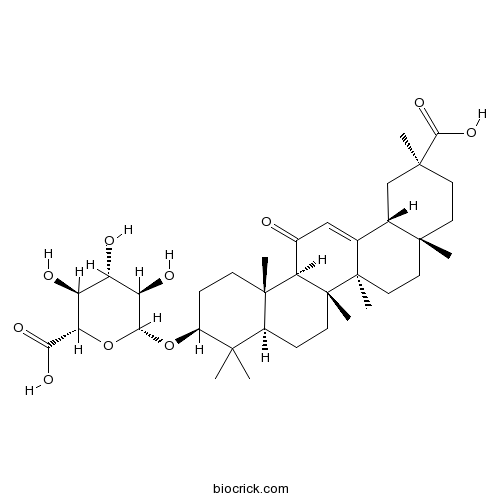 Glycyrrhetic acid 3-O-mono-beta-D-glucuronide