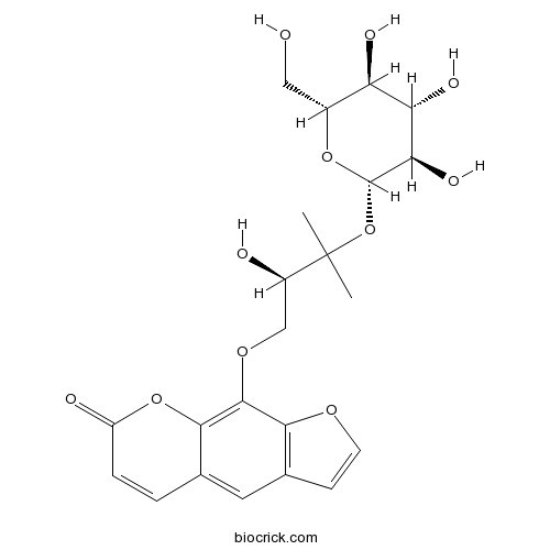 Heraclenol 3'-O-beta-D-glucopyranoside