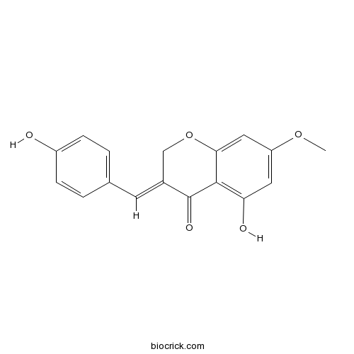 5-Hydroxy-7-methoxy-3-(4-hydroxybenzylidene)chroman-4-one