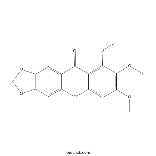 7,8,9-Trimethoxy-10H-1,3-dioxolo[4,5-b]xanthen-10-one