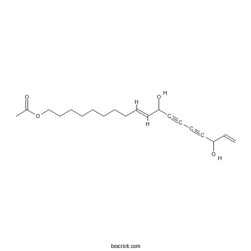 1-Acetoxy-9,17-octadecadiene-12,14-diyne-11,16-diol