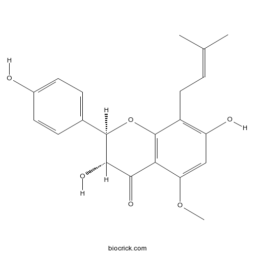 (2R,3R)-3,7,4'-三羟基-5-甲氧基-8-异戊烯基二氢黄酮