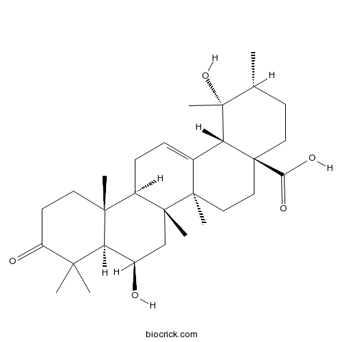 6,19-Dihydroxyurs-12-en-3-oxo-28-oic acid