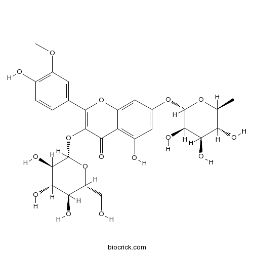 Isorhamnetin 3-glucoside-7-rhamnoside