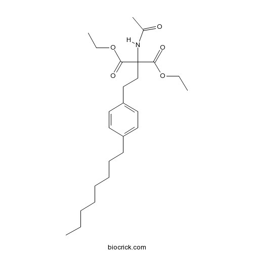 Diethyl 2-acetamido-2-(4-octylphenethyl)malonate