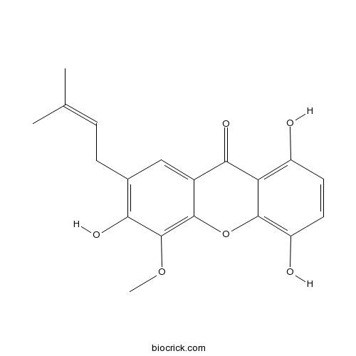 1,4,6-三羟基-5-甲氧基-7-异戊二烯基呫吨酮