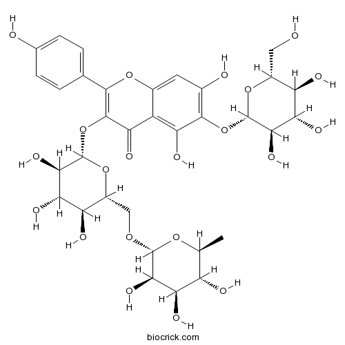 6-Hydroxykaempferol 3-Rutinoside -6-glucoside