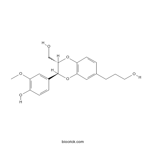 4',9,9'-Trihydroxy-3'-methoxy-3,7'-epoxy-4,8'-oxyneolignan