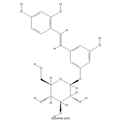 氧化白藜芦醇-3'-O-β-D-吡喃葡萄糖苷