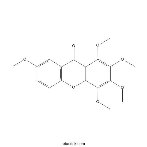 1,2,3,4,7-Pentamethoxy-9H-xanthen-9-one