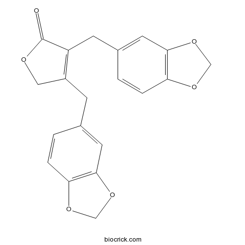 2,3-Di(3',4'-methylenedioxybenzyl)-2-buten-4-olide